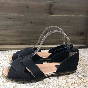 BDG sling back slip on sandals